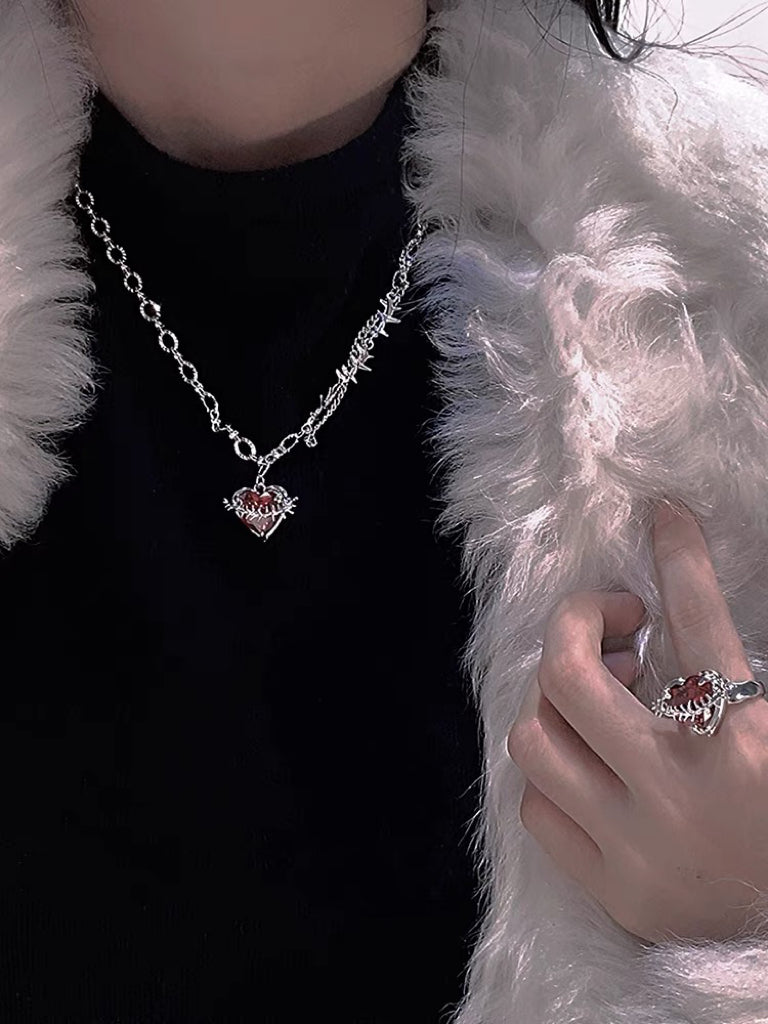 Punk Heart Ruby Set