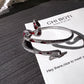 Red Enamel Plated Snake Bracelet