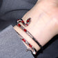 Red Enamel Plated Snake Bracelet