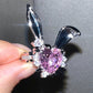 Pink Rabbit Zircon Ring