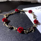 Vintage Golden Plated Rose Twist Set