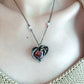 Gothic Heart Zirconia Necklace Set