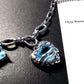 Melting Heart Baby Blue Cubic Zirconia Jewelry Set