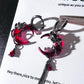 Blood Moon Rose Jewelry Set