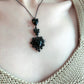 Gothic Heart Zirconia Necklace Set