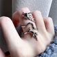 Platinum Plated Dragon Ring