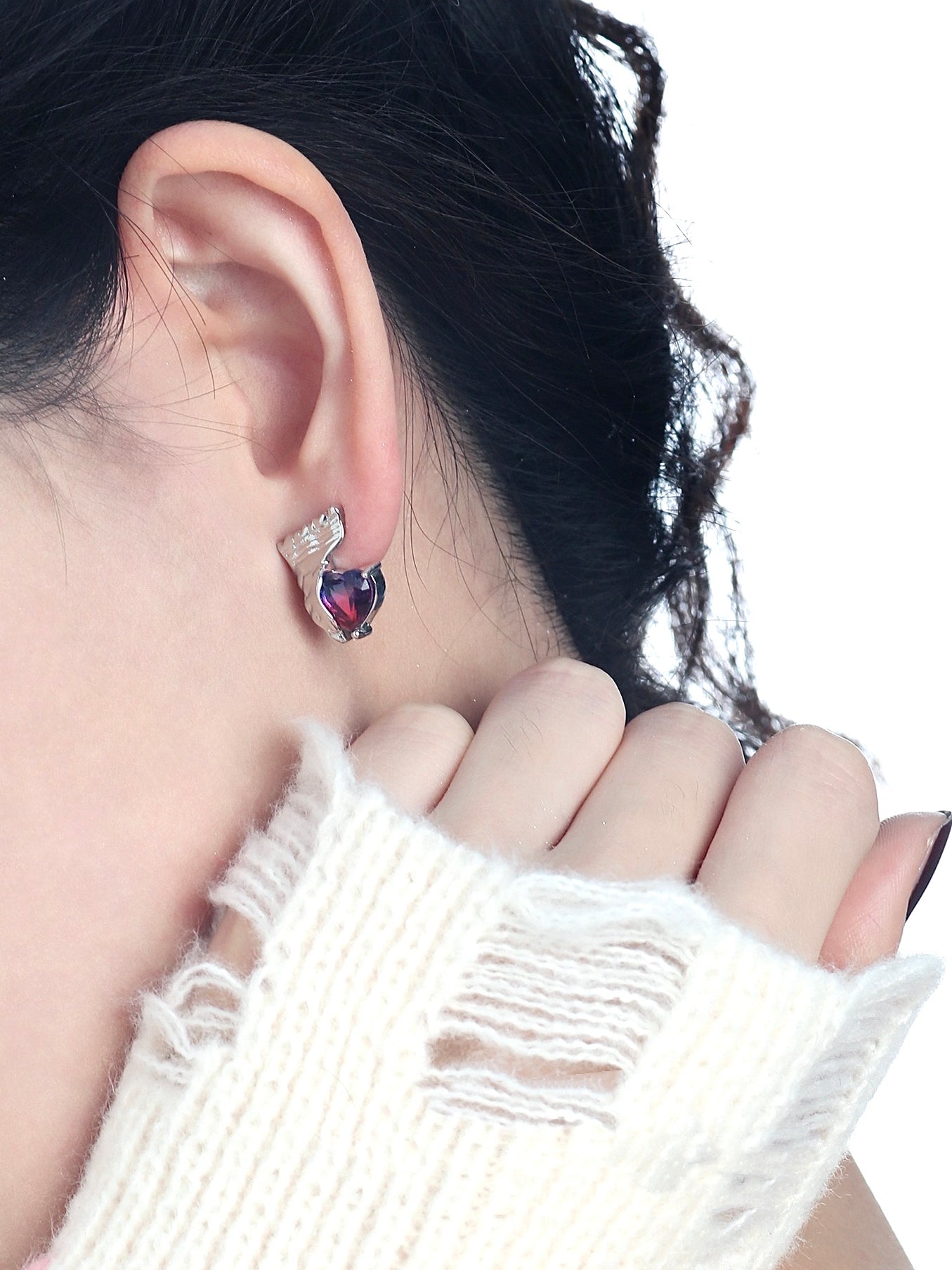 Candy Gradient Zircon Earrings