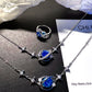 Fancy Galaxy Blue Gem Set