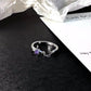 Galaxy Amethyst Ring Set