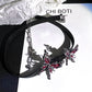 Melting Butterfly Ruby Choker