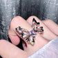 Aesthetic Butterfly Colorful Gems Ring