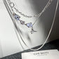 Ice Purple Gem Galaxy Necklace