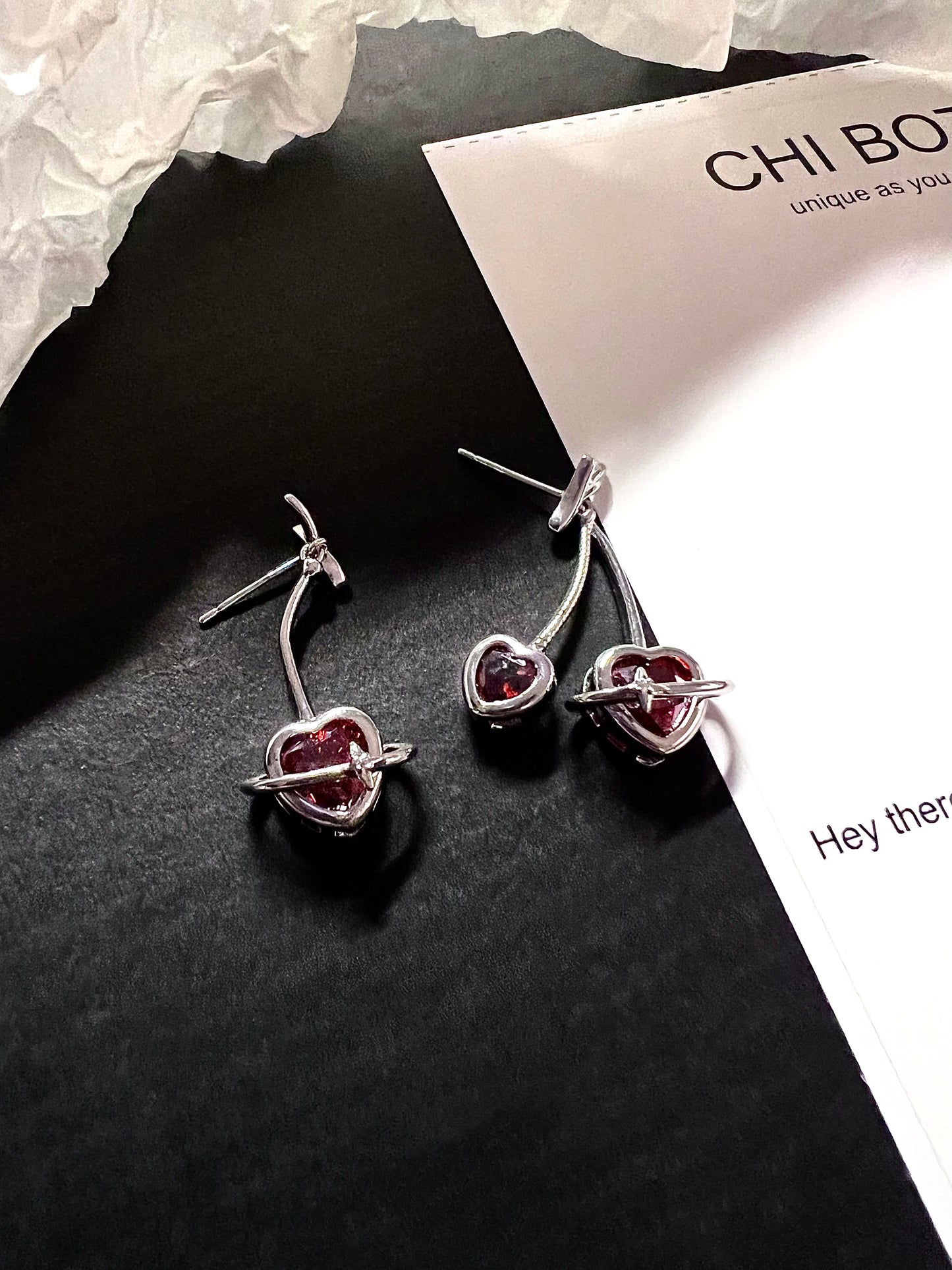 Dark Cherry Ruby Set