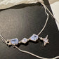 Ice Purple Gem Galaxy Necklace