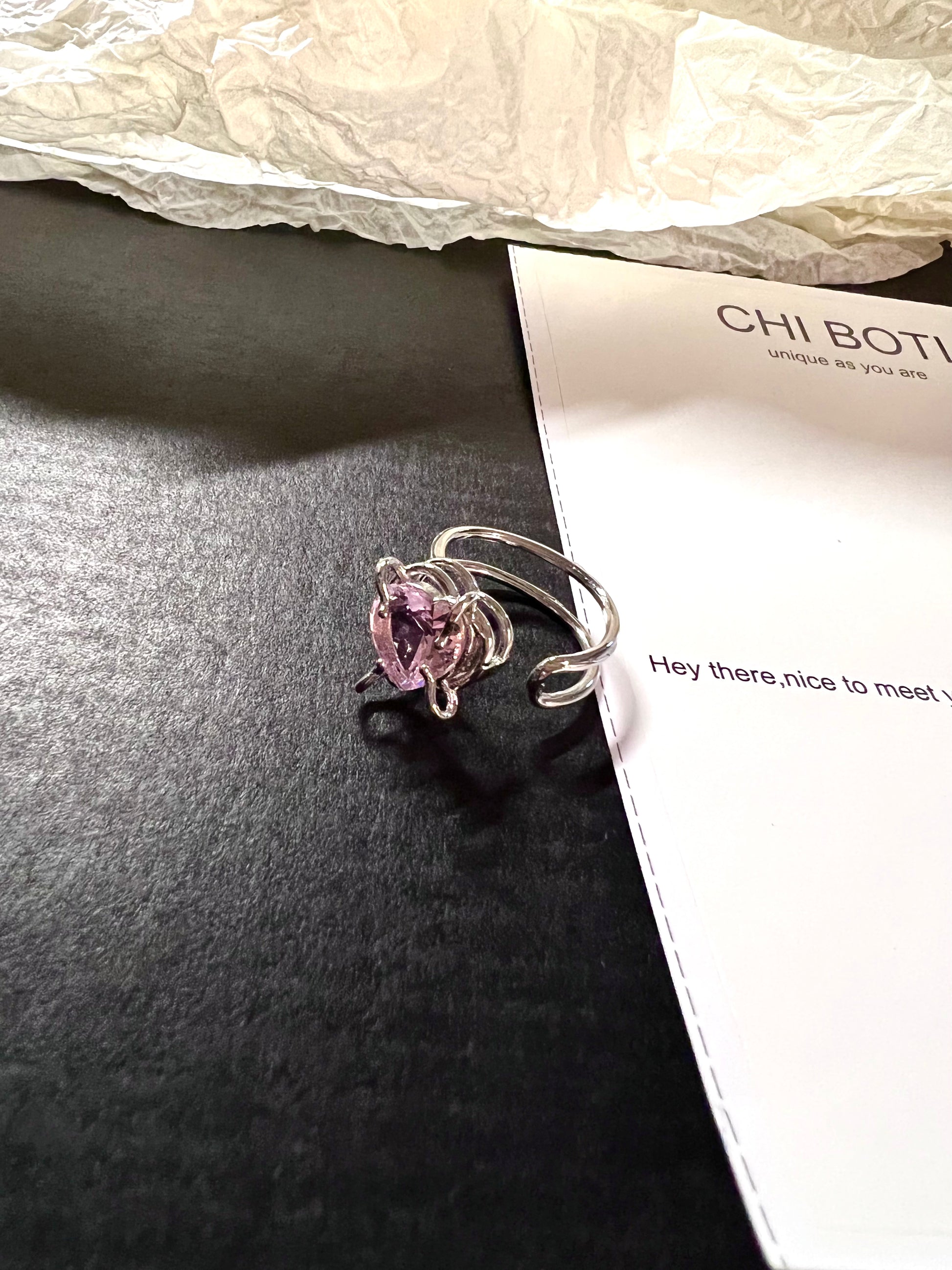 Fairy inside best sale a heart ring