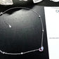 Split Heart Gem Necklace