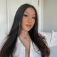 Purple Saturn Pearl Necklace