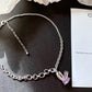 Violet Rabbit Gem Necklace