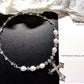 Gothic Cross Baroque Silver Chain Necklace